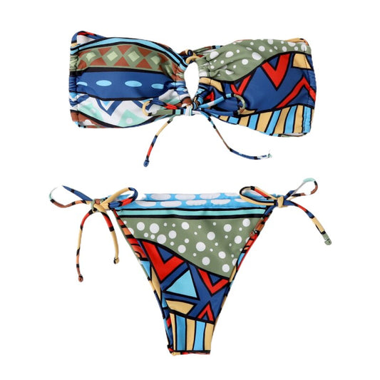 Bandage Bikini Swimwear Women Swimsuit Gorgeous High Waist Brazilian Bikini Set Push Up Bathing Suit Female Summer Beachwear