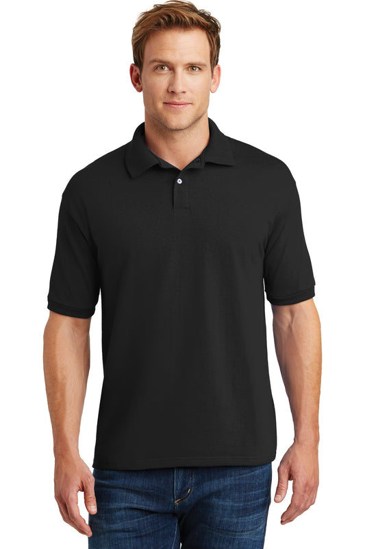 HanesÂ® EcoSmartÂ® - 5.2-Ounce Jersey Knit Sport Shirt. 054X