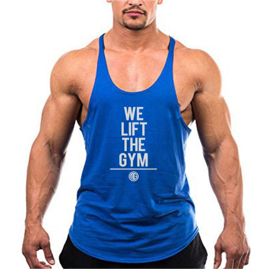 Brand Gym Clothing Mens Bodybuilding Hooded Tank Top Cotton Sleeveless Vest Sweatshirt Fitness Workout Sportswear Tops Tees