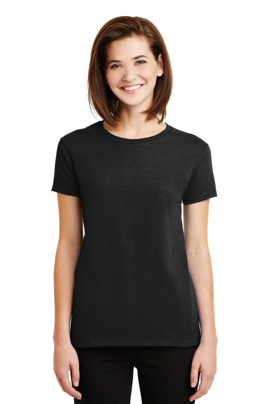 GildanÂ® Women's Ultra CottonÂ® 100% US Cotton T-Shirt. 2000L