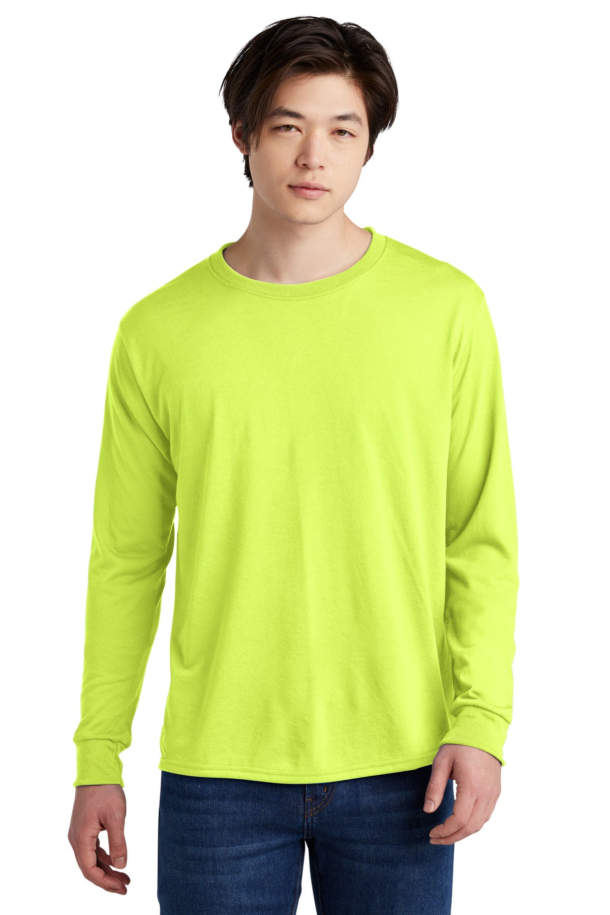 JerzeesÂ® Dri-PowerÂ® 100% Polyester Long Sleeve T-Shirt 21LS