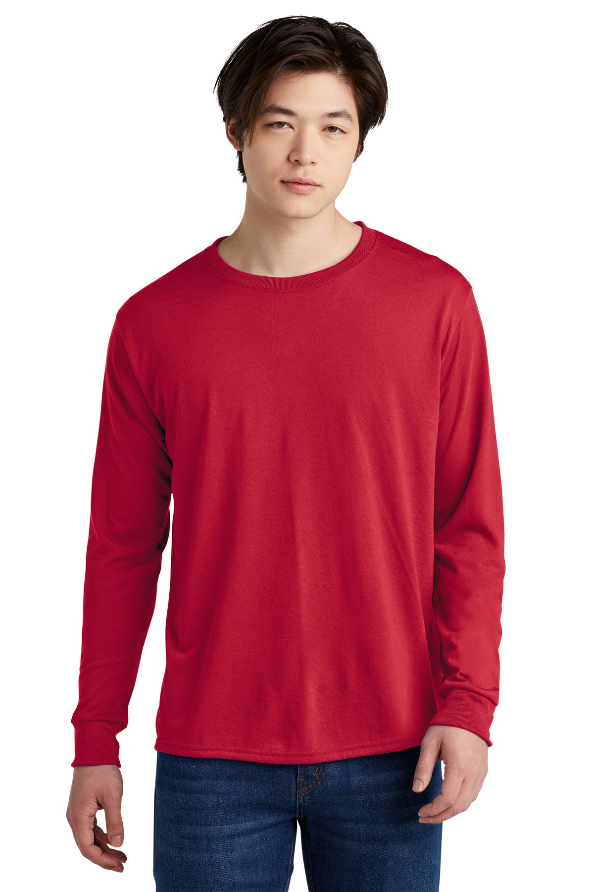 JerzeesÂ® Dri-PowerÂ® 100% Polyester Long Sleeve T-Shirt 21LS