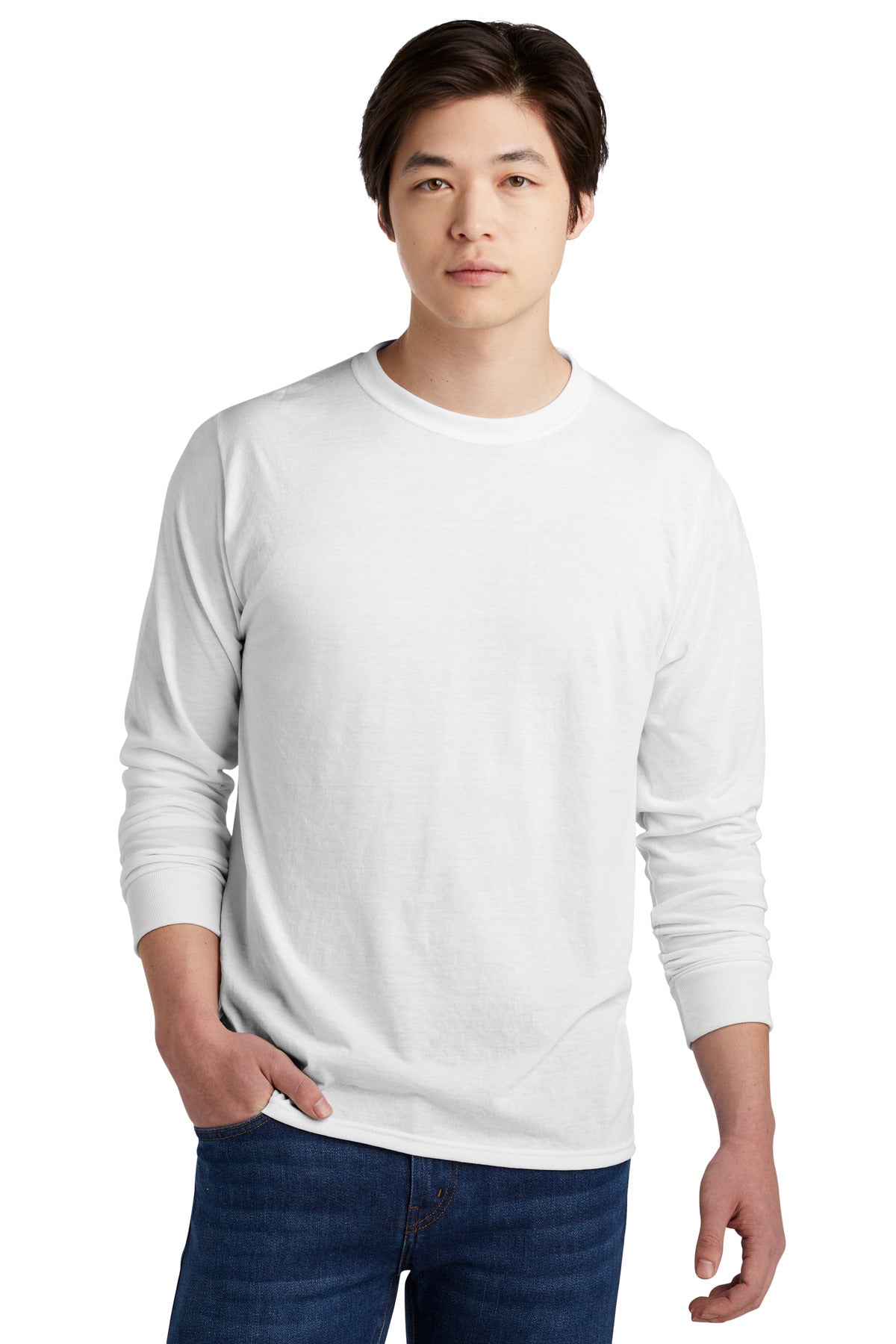 JerzeesÂ® Dri-PowerÂ® 100% Polyester Long Sleeve T-Shirt 21LS