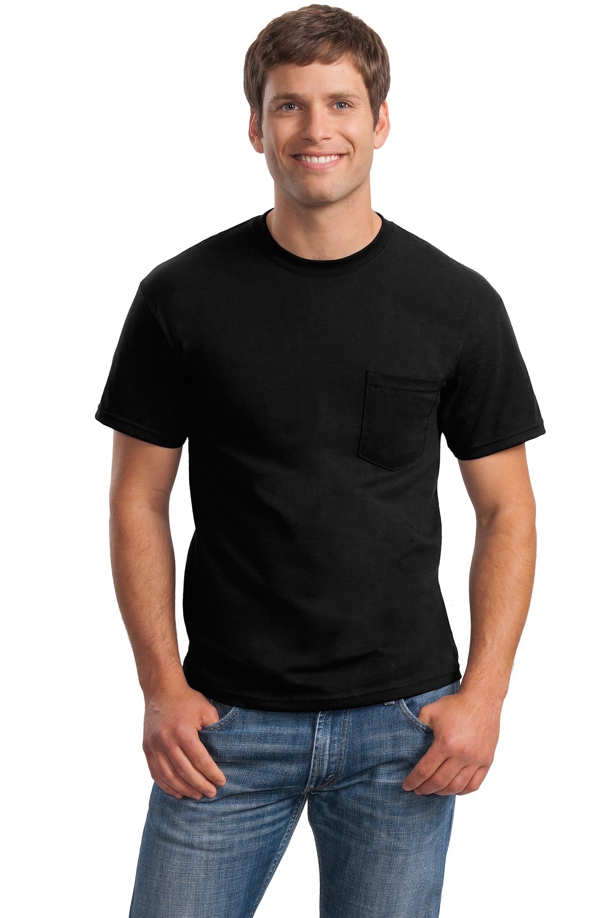 GildanÂ® - Ultra CottonÂ® 100% US Cotton T-Shirt with Pocket.  2300