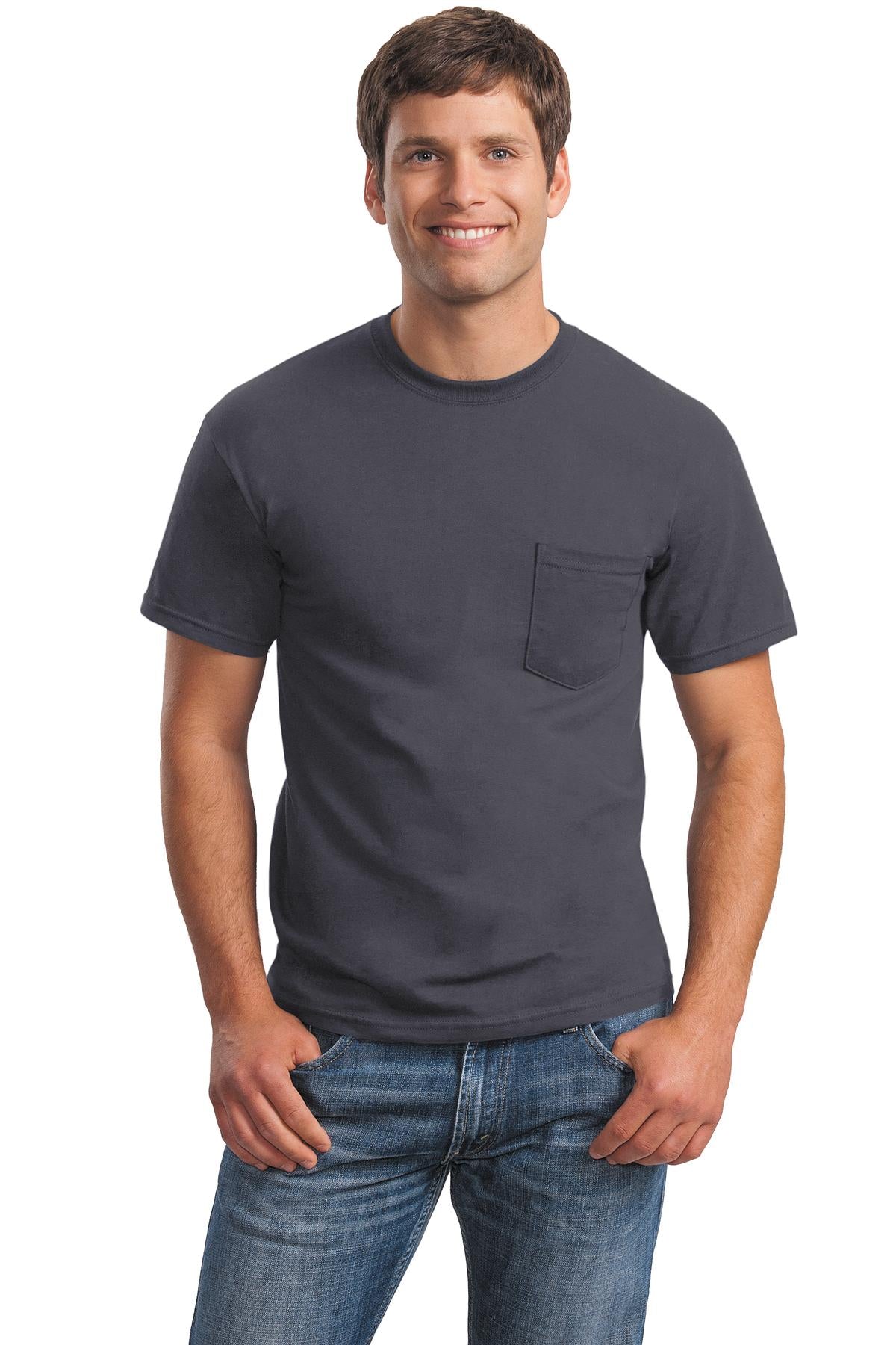 GildanÂ® - Ultra CottonÂ® 100% US Cotton T-Shirt with Pocket.  2300