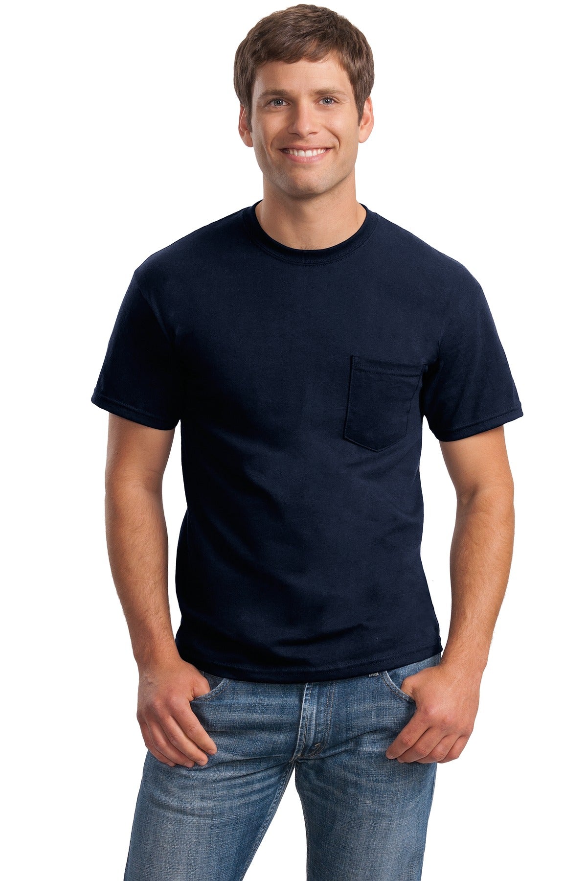 GildanÂ® - Ultra CottonÂ® 100% US Cotton T-Shirt with Pocket.  2300