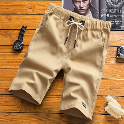 Lawrenceblack Classic Mens Fashion Shorts Cotton Shorts Men's Summer Loose Casual Pants Summer Trend Beach Sports Pants