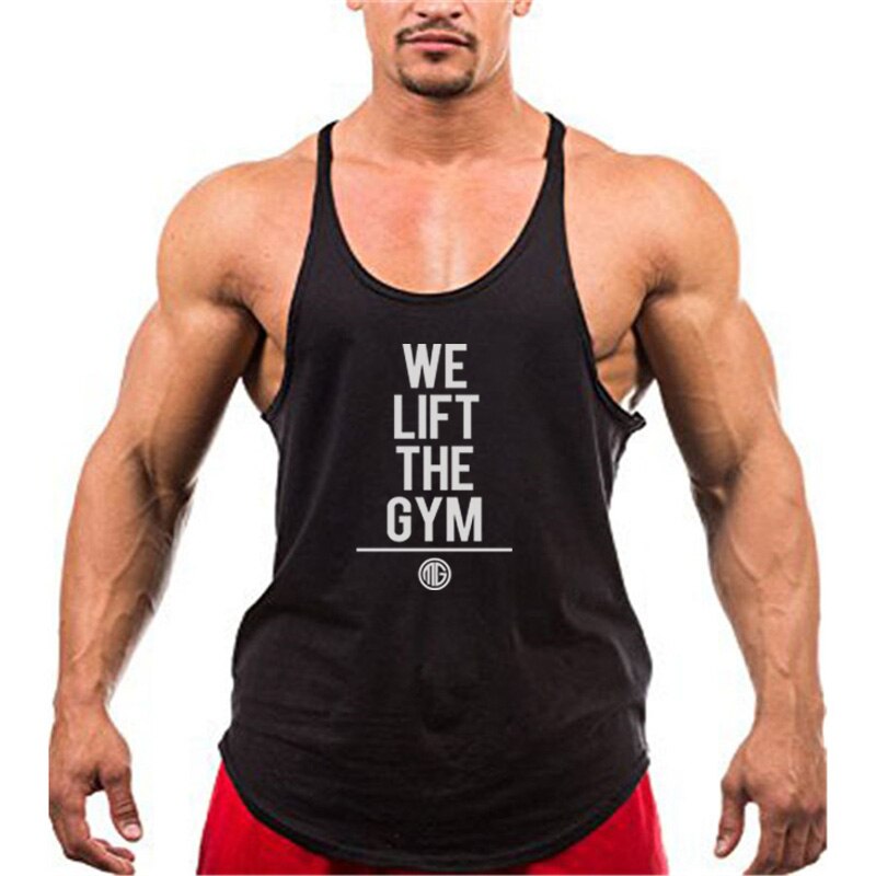 Brand Gym Clothing Mens Bodybuilding Hooded Tank Top Cotton Sleeveless Vest Sweatshirt Fitness Workout Sportswear Tops Tees