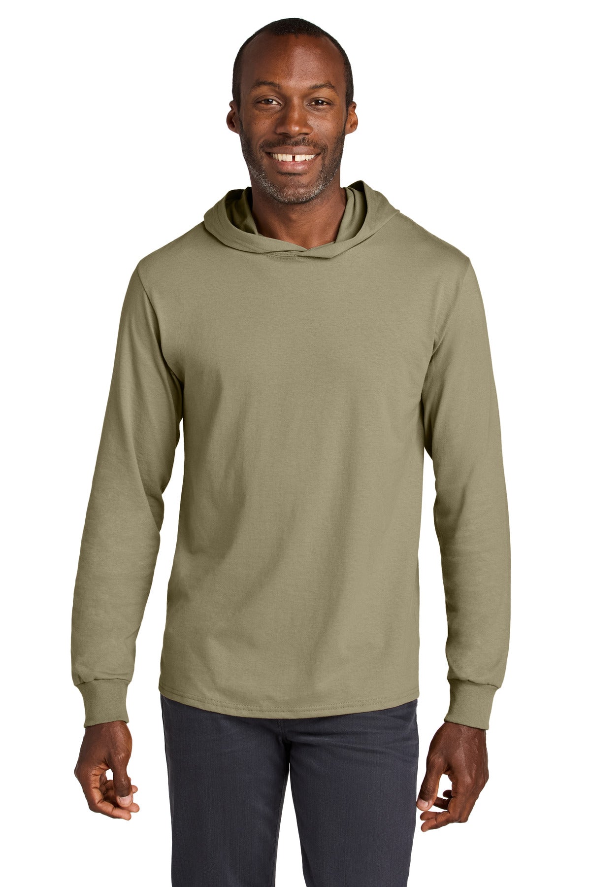 Jerzees Classics? Unisex Cotton Long Sleeve Hooded T-Shirt 363LH