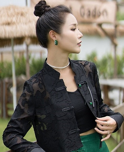 Thailand style Women's Clothing Nationality Tops and Skirt sets vintage