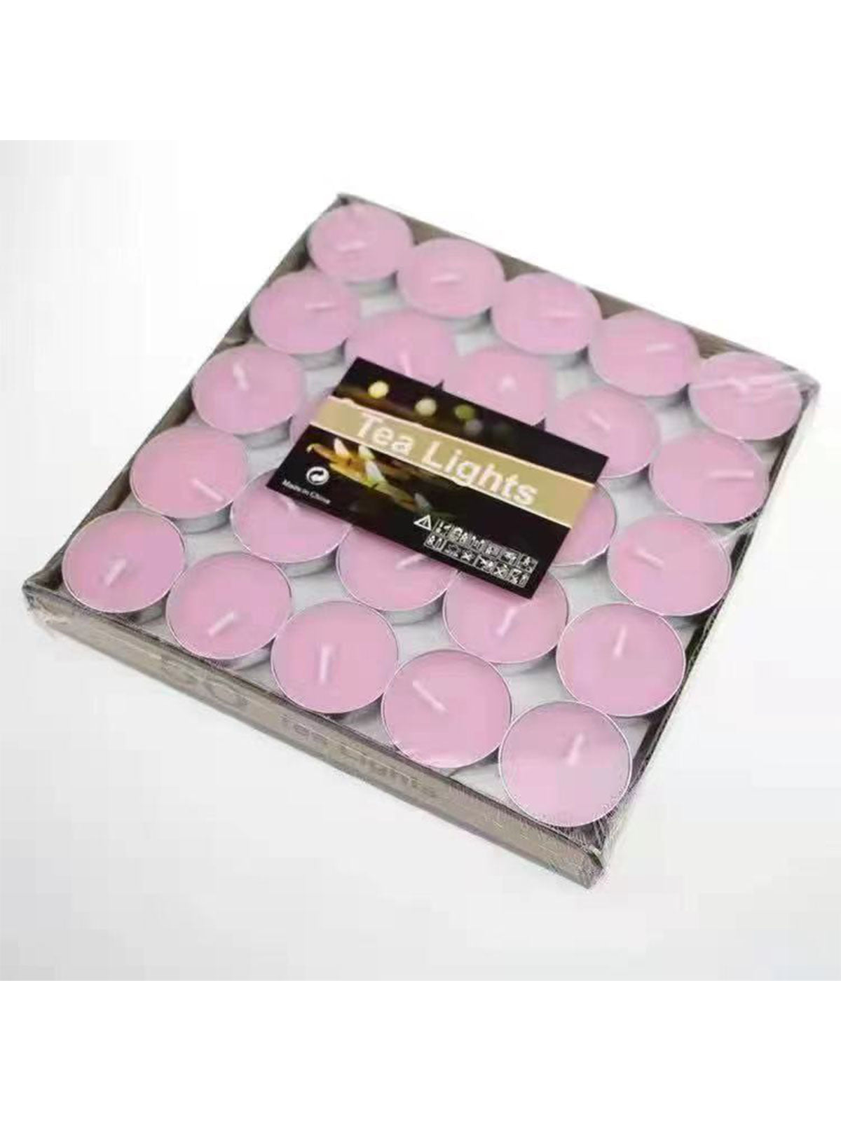 50pcs Romantic Round Candles For Wedding Birthday Party