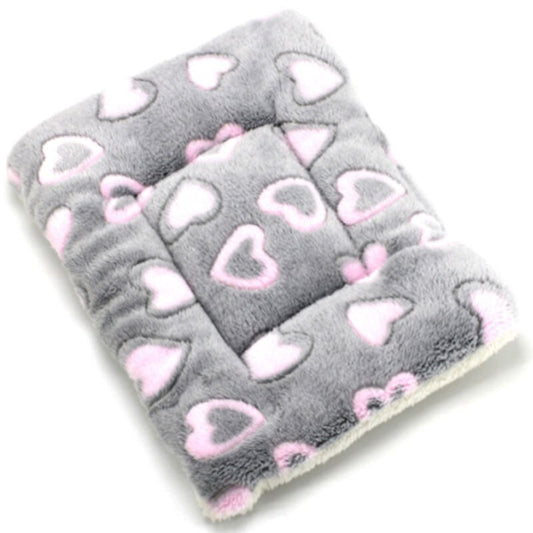 Soft Cat Bed Mats Short Plush Pet Sleeping Bed Mats for Cats Small Dogs Cute