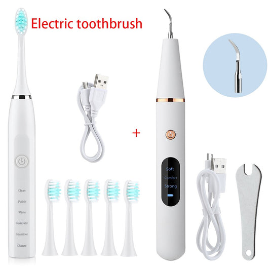 Ultrasonic Dental Scaler Electric Oral Teeth Tartar Remover Calculus Plaque