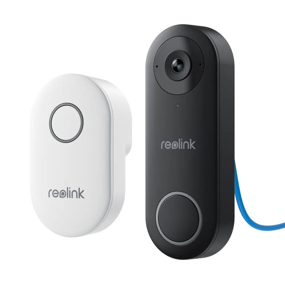 Reolink 2K+ Video Doorbell WiFi & PoE Smart Outdoor Home Video Intercom Human D