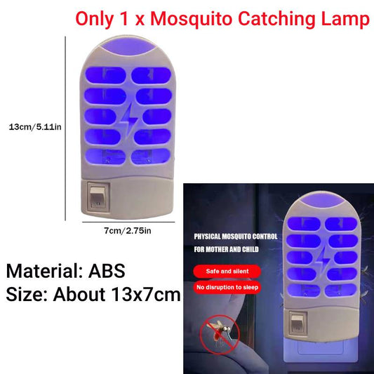 Mosquito Killer Lamp Electric Racket Rechargeable Bug Zapper Racket Portable 2-