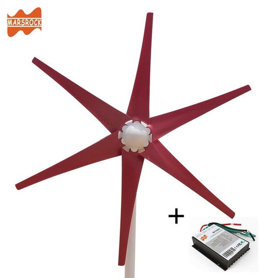 Free Shipping 400W AC12V/24V Colorful Wind Turbine Generator Small Windmill for