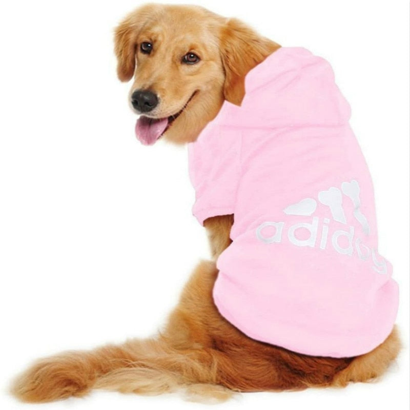 2023 Winter Pet Dog Clothes Dogs Hoodies Fleece Warm Sweatshirt Small