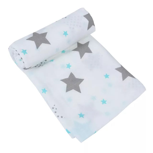 Muslin 100% Bamboo Baby Swaddles Soft Newborn Blankets Bath Cloth Infant Wrap Sl