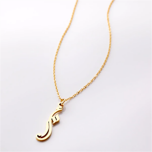 Mother Calligraphy Necklace Custom Arabic Name Necklaces Stainless Steel