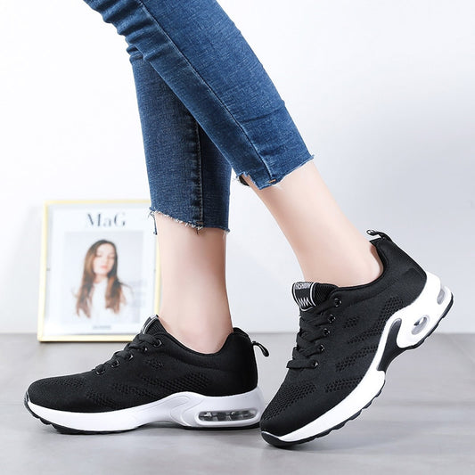 Casual Shoes Women Sneakers Womens White Trainers Ladies Platform Shoe