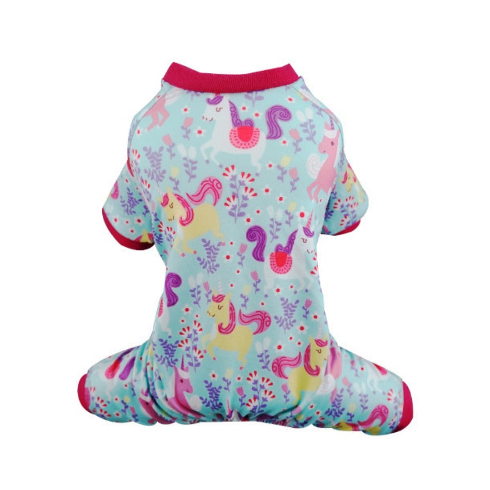 Dog Pajamas Pet Clothes For Small Dogs Cat Pet Puppy Jumpsuit Chihuahua