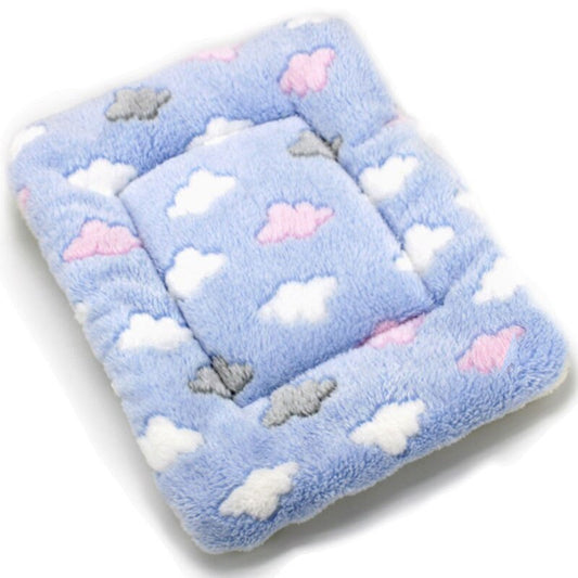 Soft Cat Bed Mats Short Plush Pet Sleeping Bed Mats for Cats Small Dogs Cute