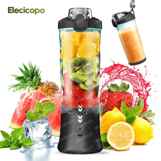 Elecicopo 240W Portable smoothie blender usb rechargeable mini mixer juicer cup