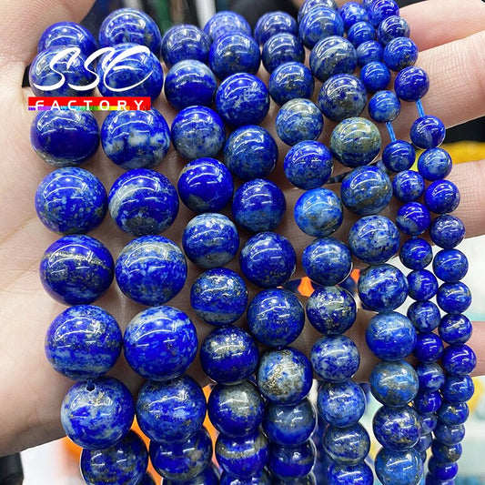 5A Quality Natural Stone Blue Tiger Eye Beads Round Loose Beads 6 8 10 12mm