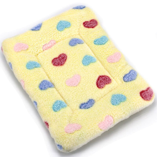 Soft Cat Bed Mats Short Plush Pet Sleeping Bed Mats for Cats Small Dogs Cute