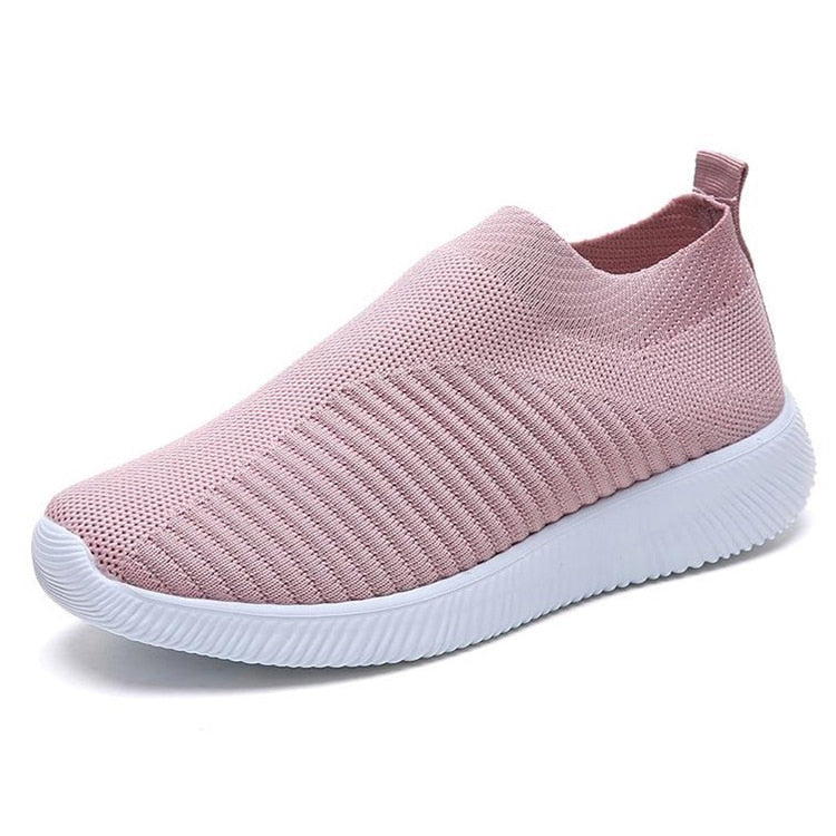 Women Shoes Plus Size Sneakers Women Breathable Mesh Sports Shoes Female Slip