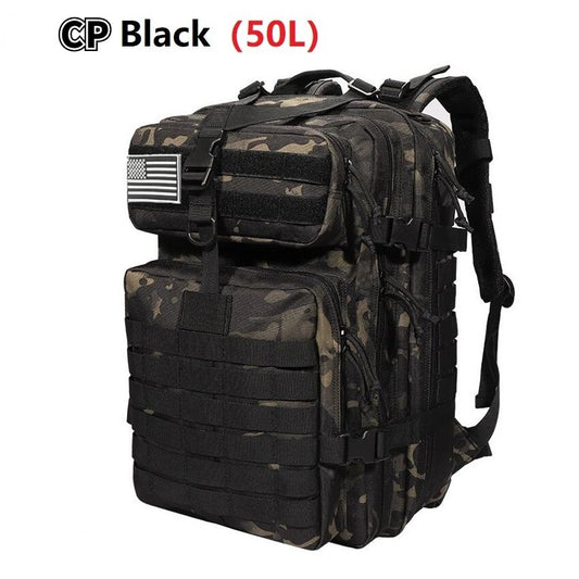 30L/50L 1000D Nylon Waterproof Trekking Fishing Hunting Bag Backpack Outdoor Mi