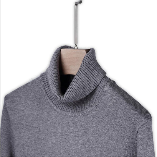 6-color Turtleneck Sweater Male Autumn and Winter New Style Fashion Casual Slim