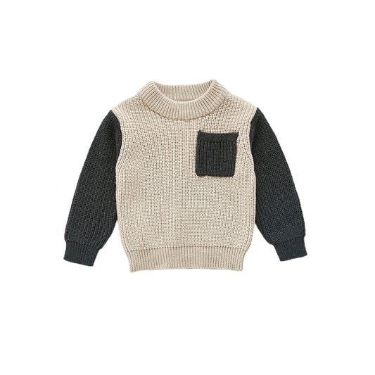 Lioraitiin 0-3Years Toddler Baby Boy Girl Autumn Winter Sweaters Long Sleeve