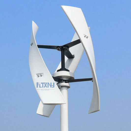 FLTXNY POWER 1.5kw 2kw 3 Blades Free Energy Vertical Axis Wind Turbine Generator