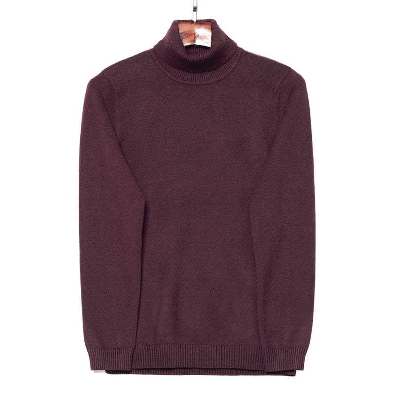 6-color Turtleneck Sweater Male Autumn and Winter New Style Fashion Casual Slim