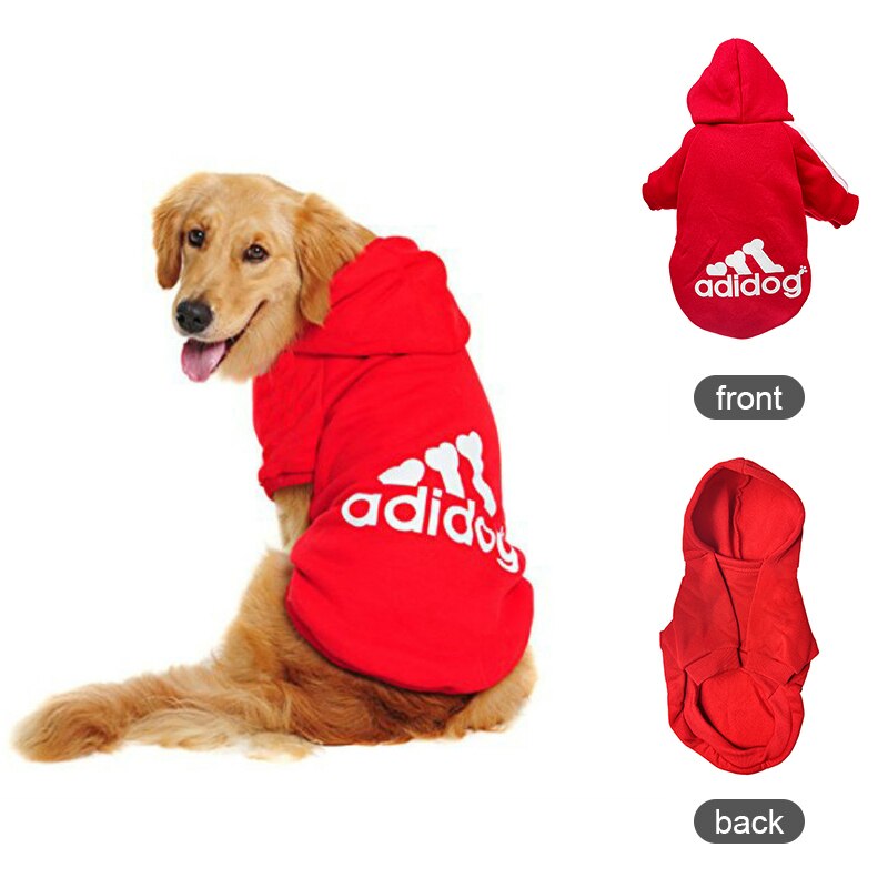 New Pet Dog Clothes Fleece Warm Sweatshirt Jacket Dogs Hoodies Small