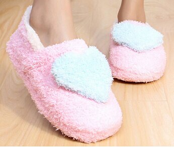 Retail!!! Lovely Ladies Home Floor Soft Women indoor Slippers Outsole Cotton-Pad