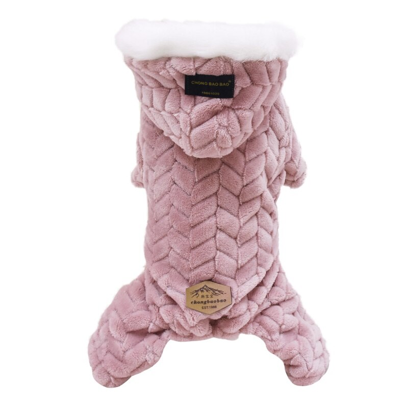 Winter Dog Clothes For Small Dogs Dog Jacket Thicken Warm Fleece Puppy Pet