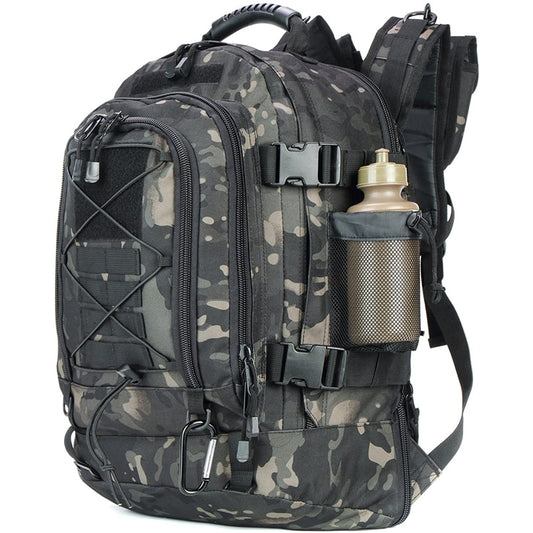 60L Men Military Tactical Backpack Molle Army Hiking Climbing Bag Outdoor Water