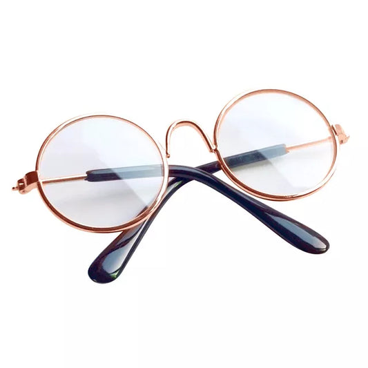 2023 NEW Cool Sunglasses Pet Dog Vintage Round Glasses Products Puppy