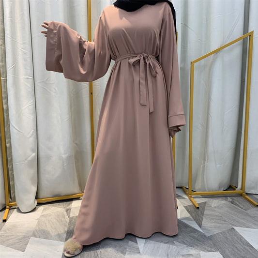 Eid Mubarak Abaya Dubai Turkey Kuftan Muslim Abayas for Women Hijab Dress Caftan