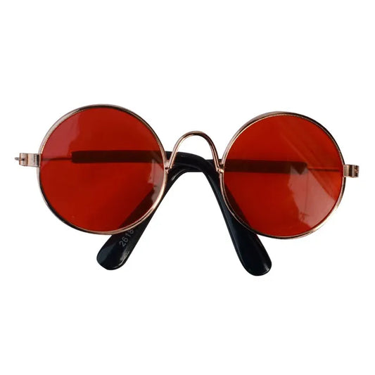 2023 NEW Cool Sunglasses Pet Dog Vintage Round Glasses Products Puppy