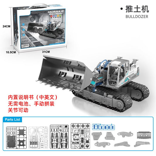 Rc Excavator Engineering Vehicle Toy Boy Control Crawler Truck Grab Loader Excav