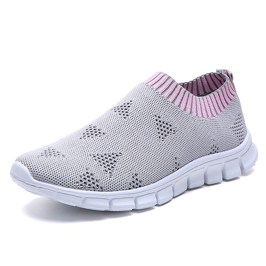 Women Shoes Plus Size Sneakers Women Breathable Mesh Sports Shoes Female Slip