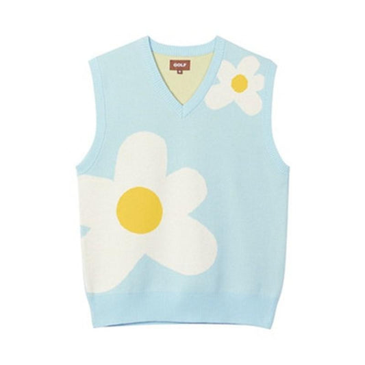 Luxury Golf Flower Le Fleur Tyler The Creator Men Sweater Vests Knit Casual Swea