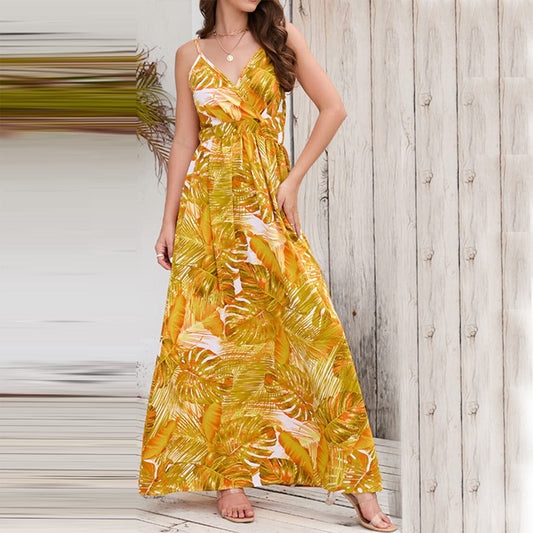 Summer Dresses For Women 2023 Elegant Ankle-Length Dress Summer 2023 Women Casu