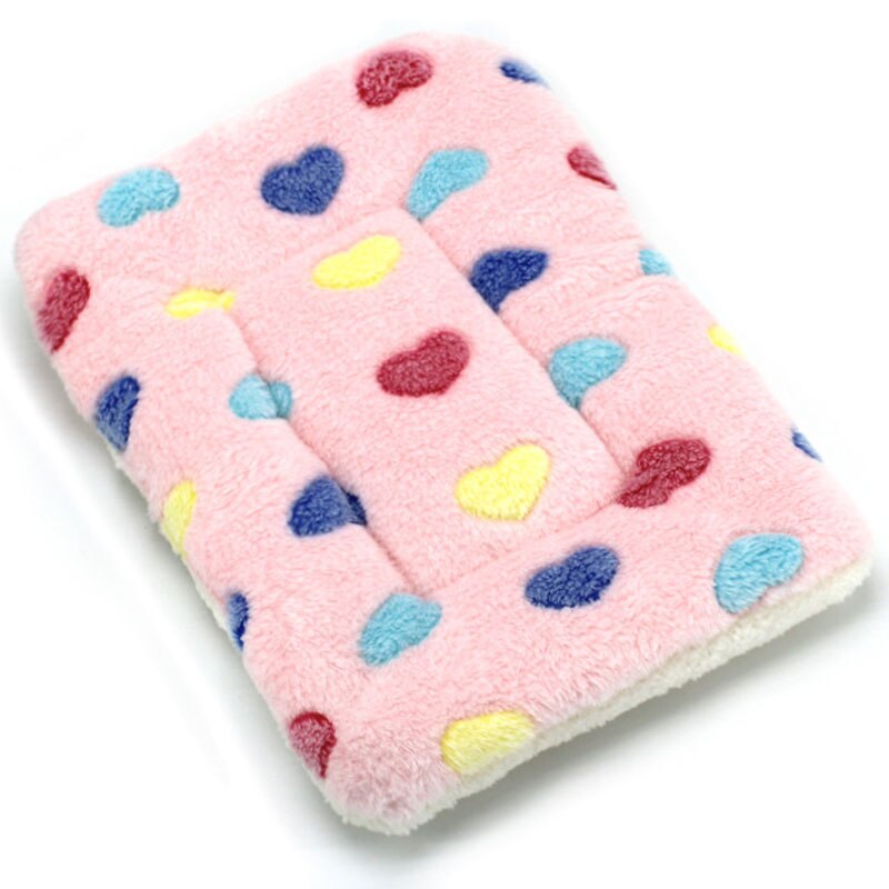 Soft Cat Bed Mats Short Plush Pet Sleeping Bed Mats for Cats Small Dogs Cute