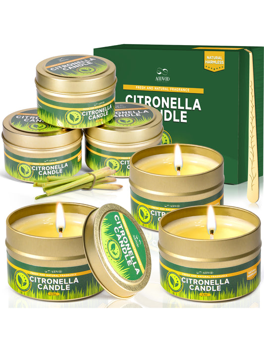 Citronella candles Gifts Sets for Women - Aromatherapy Candle for Home Scented,