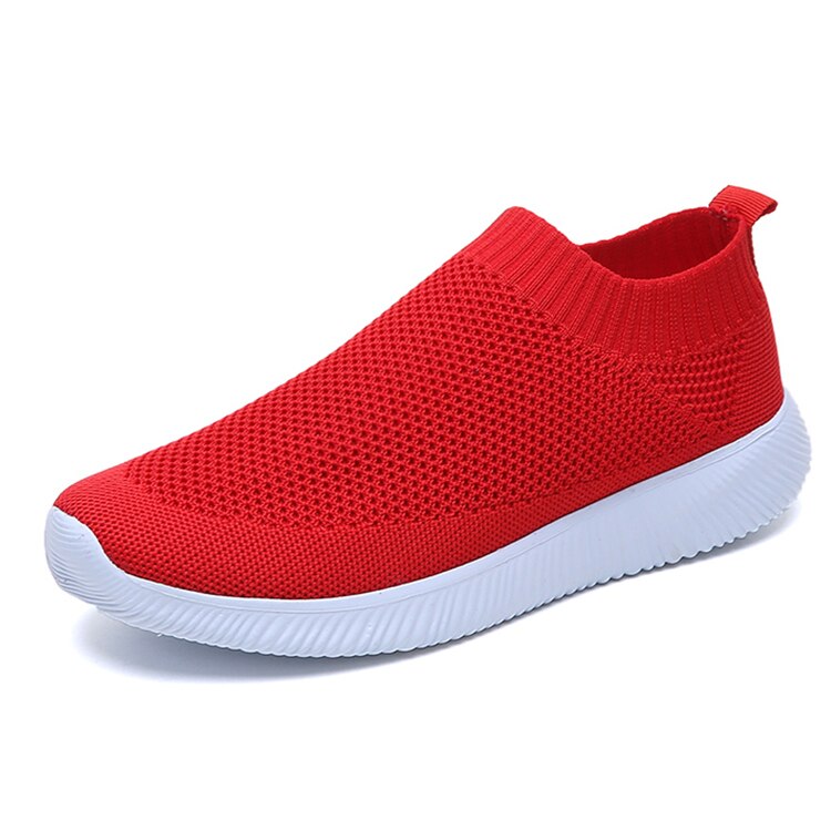 Women Shoes Plus Size Sneakers Women Breathable Mesh Sports Shoes Female Slip