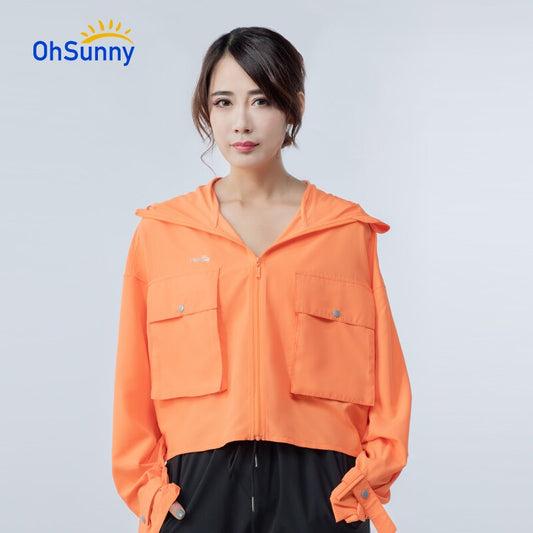 OhSunny New Summer Sunscreen Sun Protection Hooded Clothes Outdoor Sport